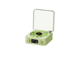 Caixa de Som Bluetooth com Design Retrô de Cd e Gerador de Ruído Branco AQUAFORGE