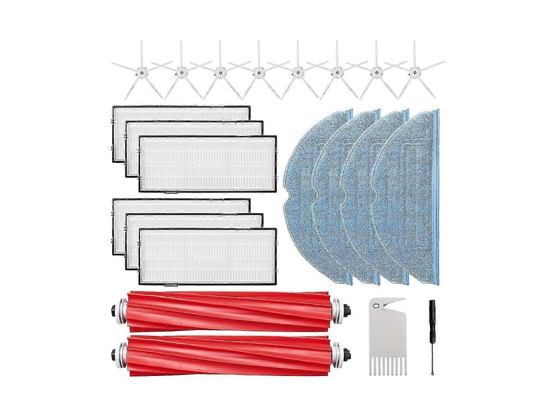Filtro Hepa Lavável 8 Peças Para Aspirador De Pó Robô 3s B108cn / 2pro B113cn