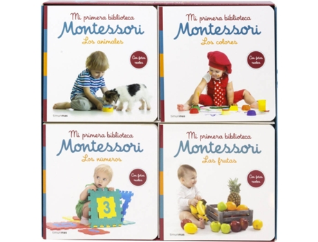 Livro Mi Primera Biblioteca Montessori de Vários Autores (Espanhol)