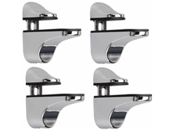 Suporte Para Prateleira De Vidro, 4 Peças, Para Parede