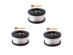 Conjunto De 3 Filtros Hepa De Substituição Para Aspiradores De Pó E Água Dewalt Dc5151h, Dc515 E Dcv517._ptg