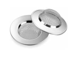 Conjunto De 3 Filtros De Pia De 7,7 Cm Em Aço Inoxidável Para Evitar Entupimentos