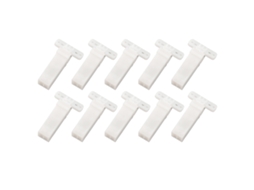 2026zentro-10pcs Hinge Unit Adf De Alta Resistência Para Impressoras Clx3170 Clx3175 Clx3185 Clx3305 Branco