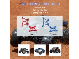 Mali suporte de Amortecedor Traseiro de Liga de Alumínio para Rally Slash Stampede Telluride 4x4 Substitui 6838