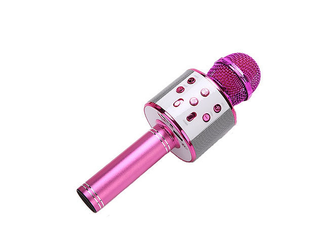 Microfone De Karaokê Sem Fio Bluetooth Infantil
