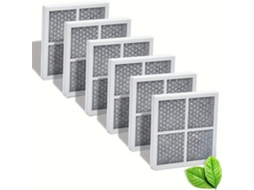 Lurelia Filtro De Ar Para Frigorífico, Pack 4/6 Peças, Compatível Com Lg Kenmore Lt120f, Kenmore Lt120f