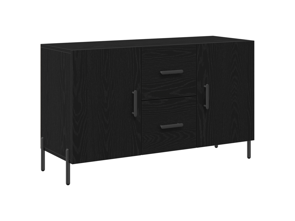 Conjunto 1 Buffet Vidaxl Preto Derivados De Madeira (100 X 36 X 60 Cm)