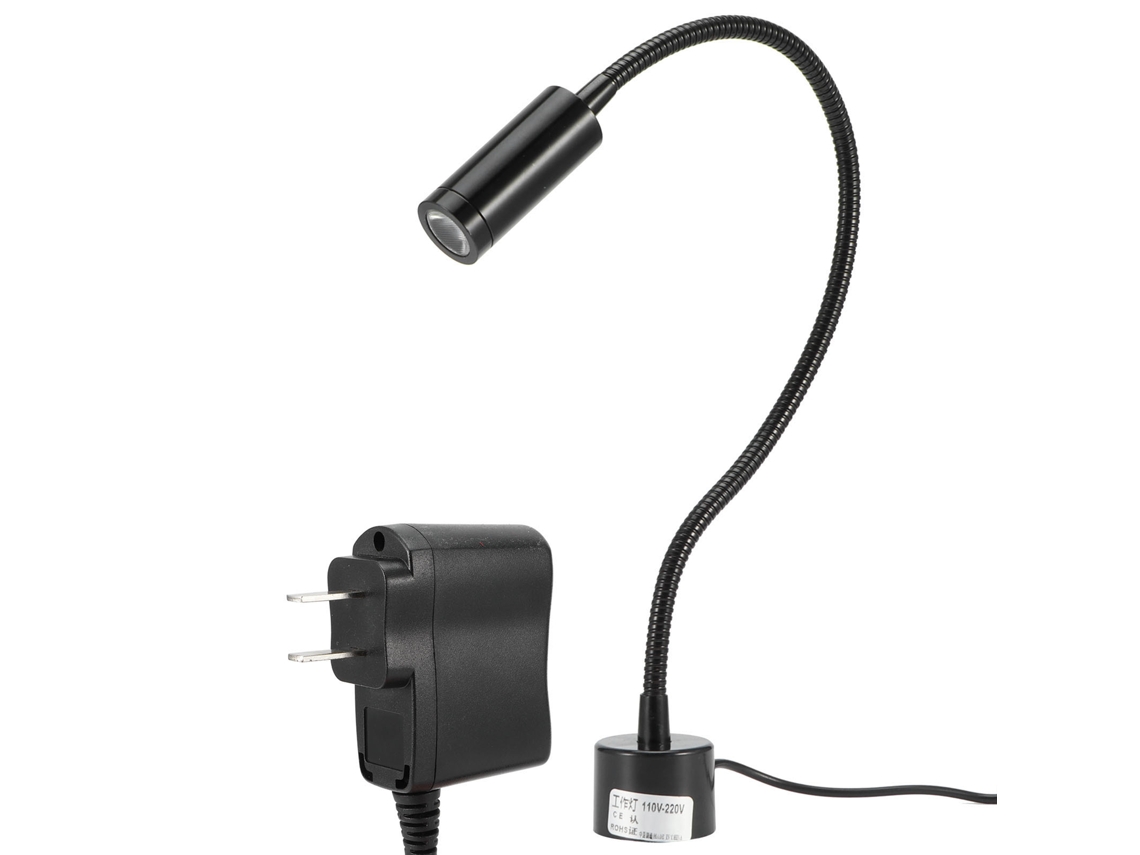 Luz de Trabalho Led com Base Magnética e Pescoço de Ganso | S/MARCA
