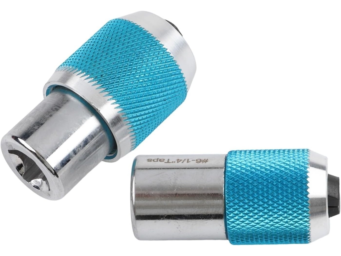 Conjunto De 2 Soquetes Ajustáveis Para Alargador Rosca, Extrator Parafuso 3/8", Serve