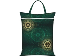 Saco De Roupa Suja Vintage Para Viagem, Com Zíper E Alça, Saco