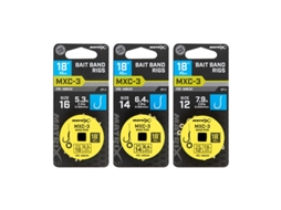 Conjunto de 8 líderes sem barbless MATRIX MXC-3 Band