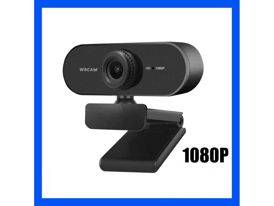 Webcam HD 1080p com microfone integrado e sem driver