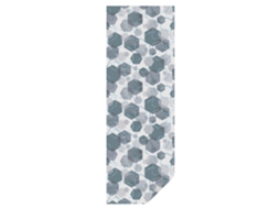 Película Fosca Vidro Hexágonos Geométricos Para O Corredor Espelharte (50x146 Cm)
