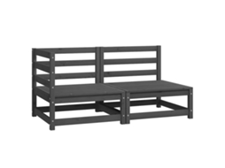 Garden Lounge Set, Garden Lounge Sets Vidaxl Cinzeto Madeira De Pinho (n/a)