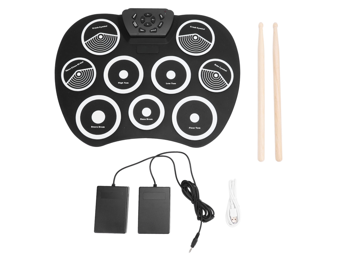 Bateria Elétrica EOOCOO (suporta Jogos Dtx com Suporte de Pedal)