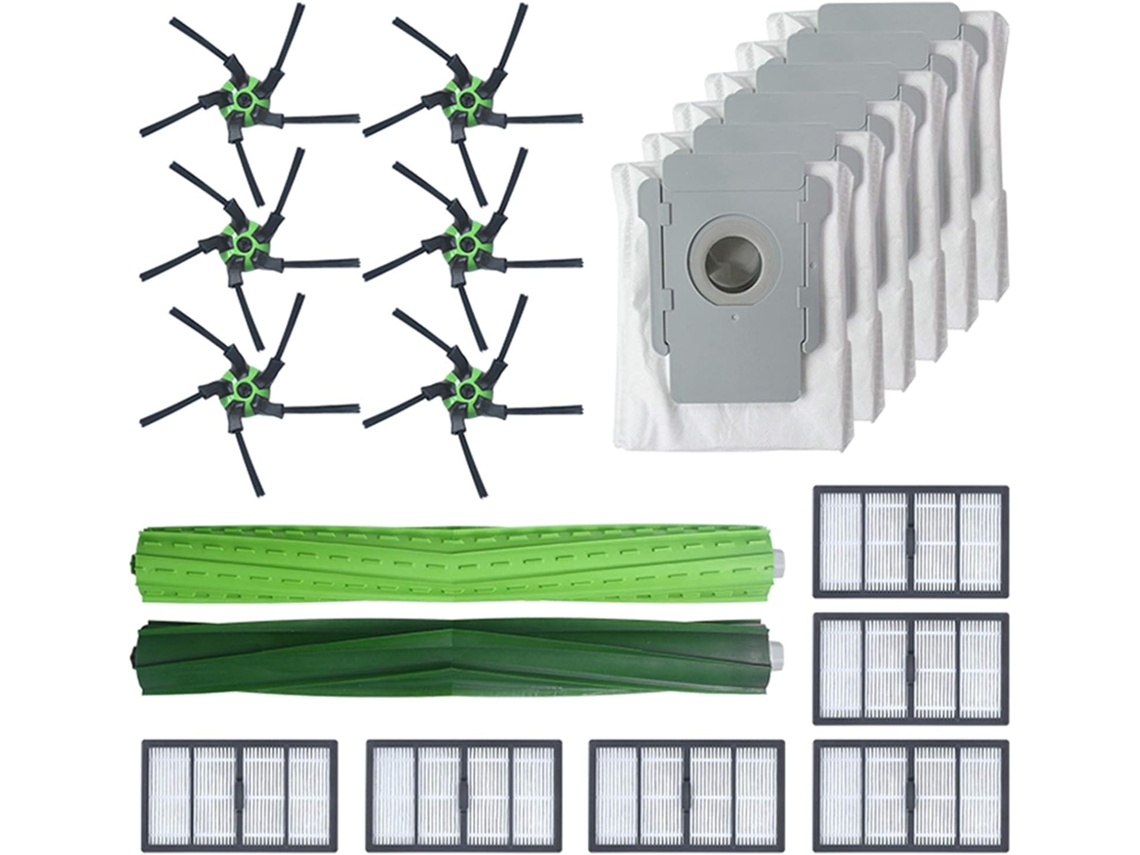 Escova Lateral Para Aspirador De Pó Robô Conectado Wi-fi Irobot Roomba S9 (9150) / S9 Plus (9550)