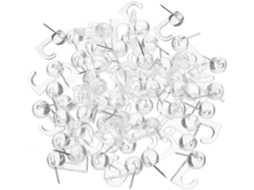 Toyandona 100-tachinhas Decorativas Para Mapas, Plástico E Aço, Função De Fixação, Reutilizáveis, Ideais Para Escritório