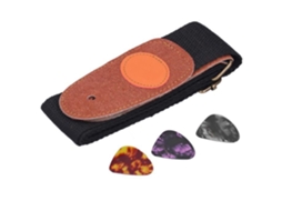 Alça de Guitarra de Algodão Cinto de Pescoço de Guitarra Palhetas de Celulóide com Peças de Instalação Acessórios de Instrumentos