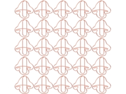 50-clips De Papel Ferro Em Formato Cogumelo Para Escritório, Decorativos E Duráveis Para Ambientes De Trabalho Escolares