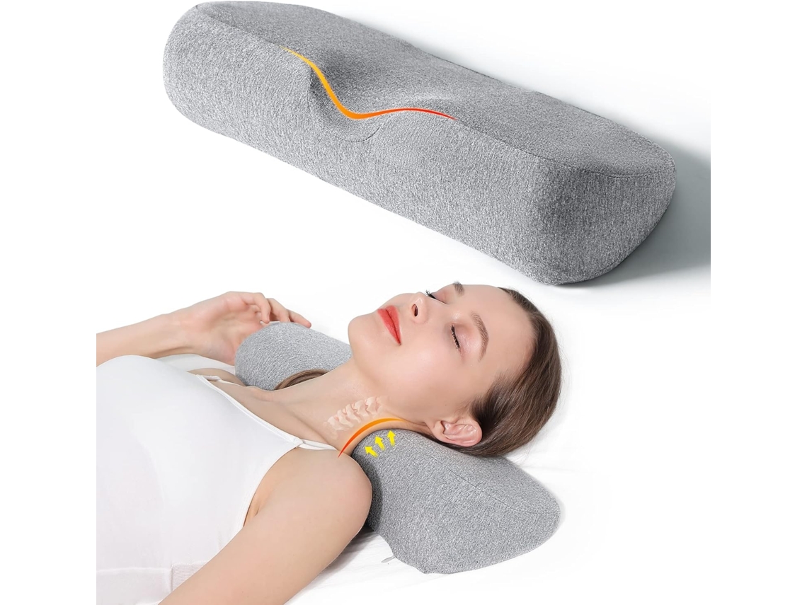 Lurelia Rolo Cervical Em Espuma Viscoelástica, Apoio Para Pescoço, Ref. L0788