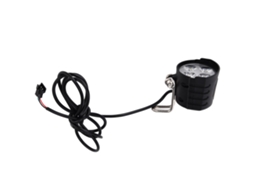 Farol dianteiro Led com buzina 2 em 1 para motocicleta, scooter, carro elétrico 12-80v | S/MARCA