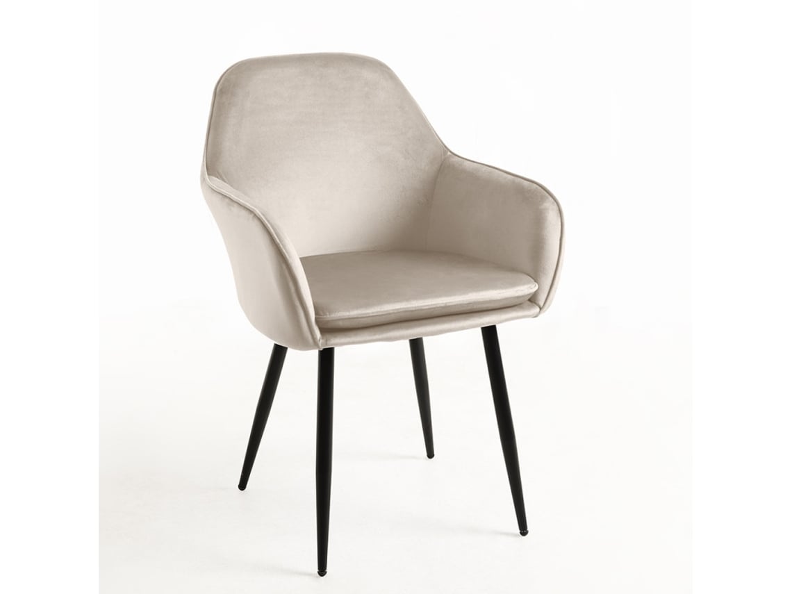 Cadeira Chic Black - Beige