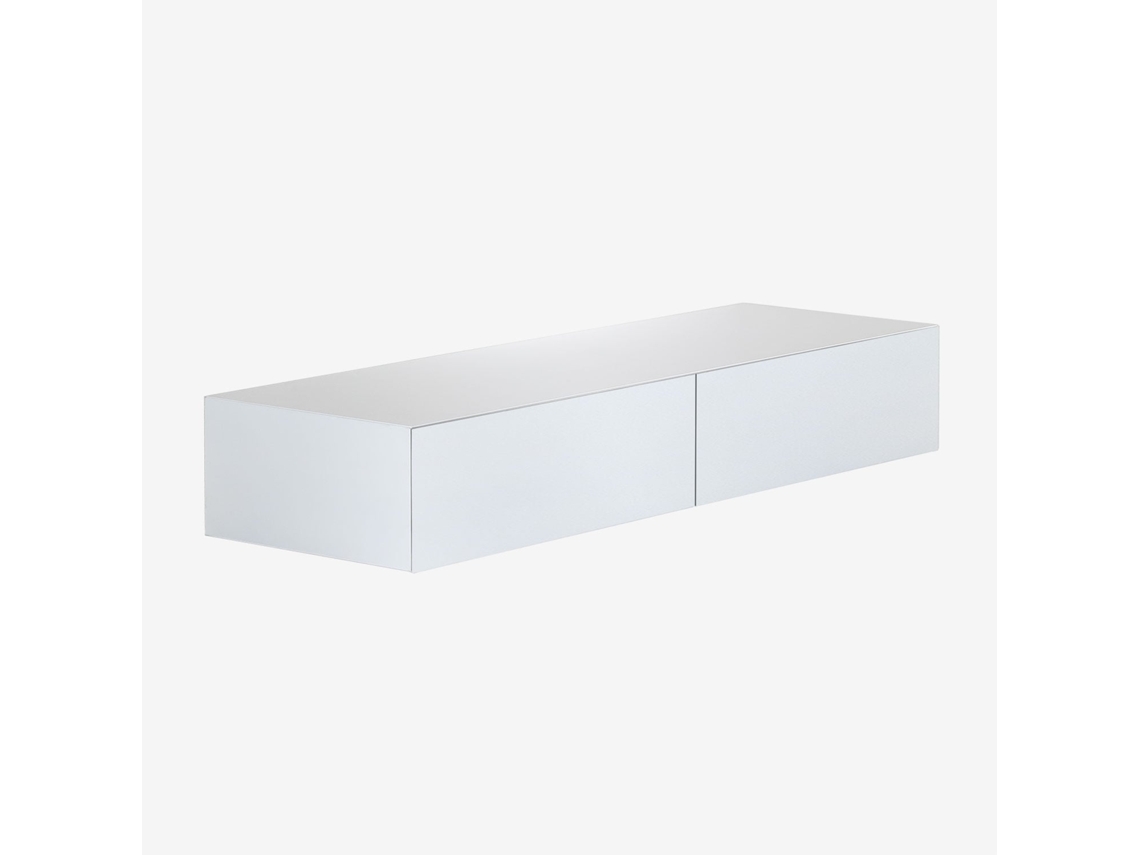 SKLUM Consola de Parede Florens Mdf Branco