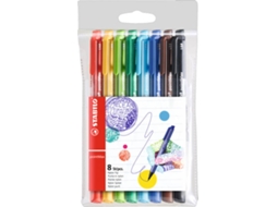 Caneta Fineliner STABILO 488/8-01