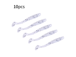 Lure T-tail Soft Bait, Lifelike Fish Attraction, Convenient Fishing