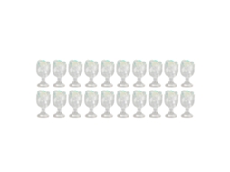Mali 20pcs Mini Xícara de Gelo de Limão Resina Diy Miniatura Acessório Decoração Casa de Bonecas