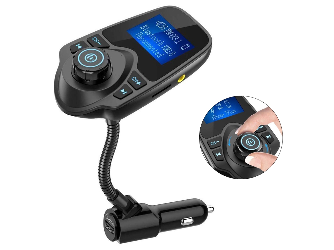 Transmissor Fm Bluetooth Veicular, Redução Ruído