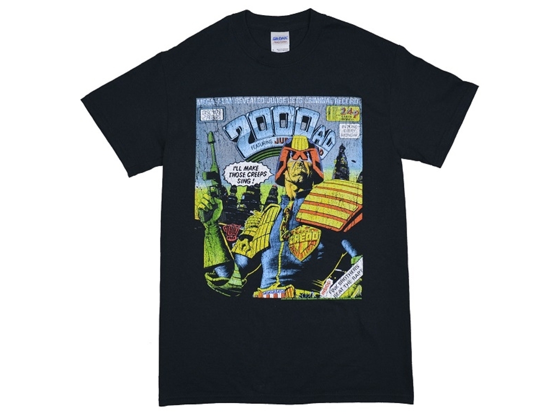 Judge Dredd Creeps T-shirt Unisex Adults Size:s