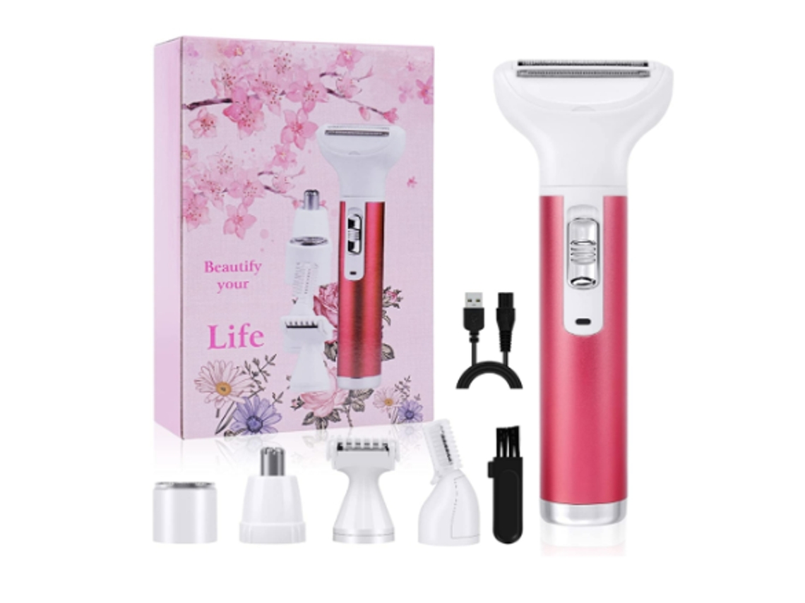 Depiladora Luz Pulsada YIZHOOD Dlp312 Vermelha