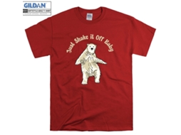 T-shirt Rockinstone Just Shake It Off Baby Bear Dance（xxxl）