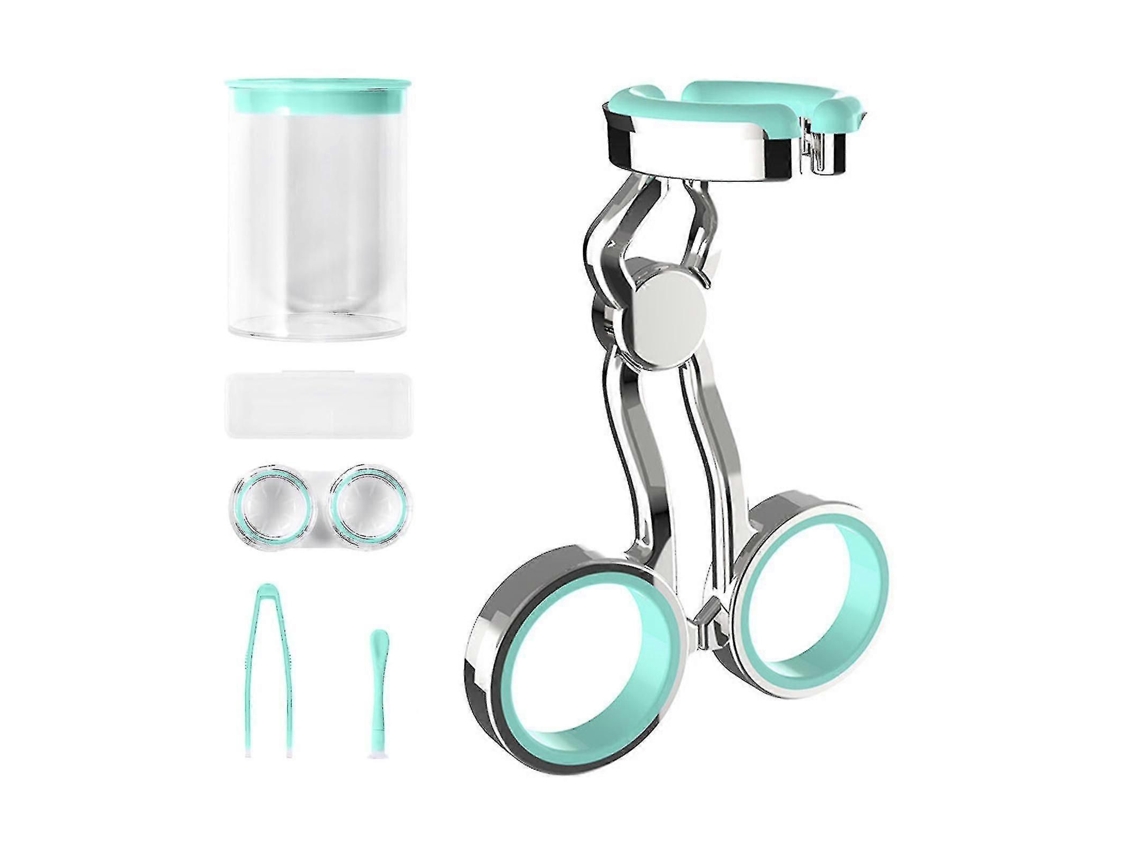 1 Conjunto De Auxílio Para Lentes De Contato Inserção Lente De Contato E Removedor Ferramenta Alta Elasticidade Silicone Center Axis Control Comp
