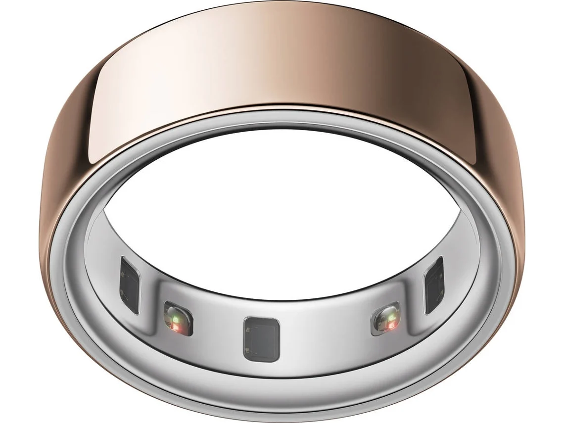 Smart Ring OURA Ring 4 (Outlet Grade A - Rosa Dourado - Tamanho 8)