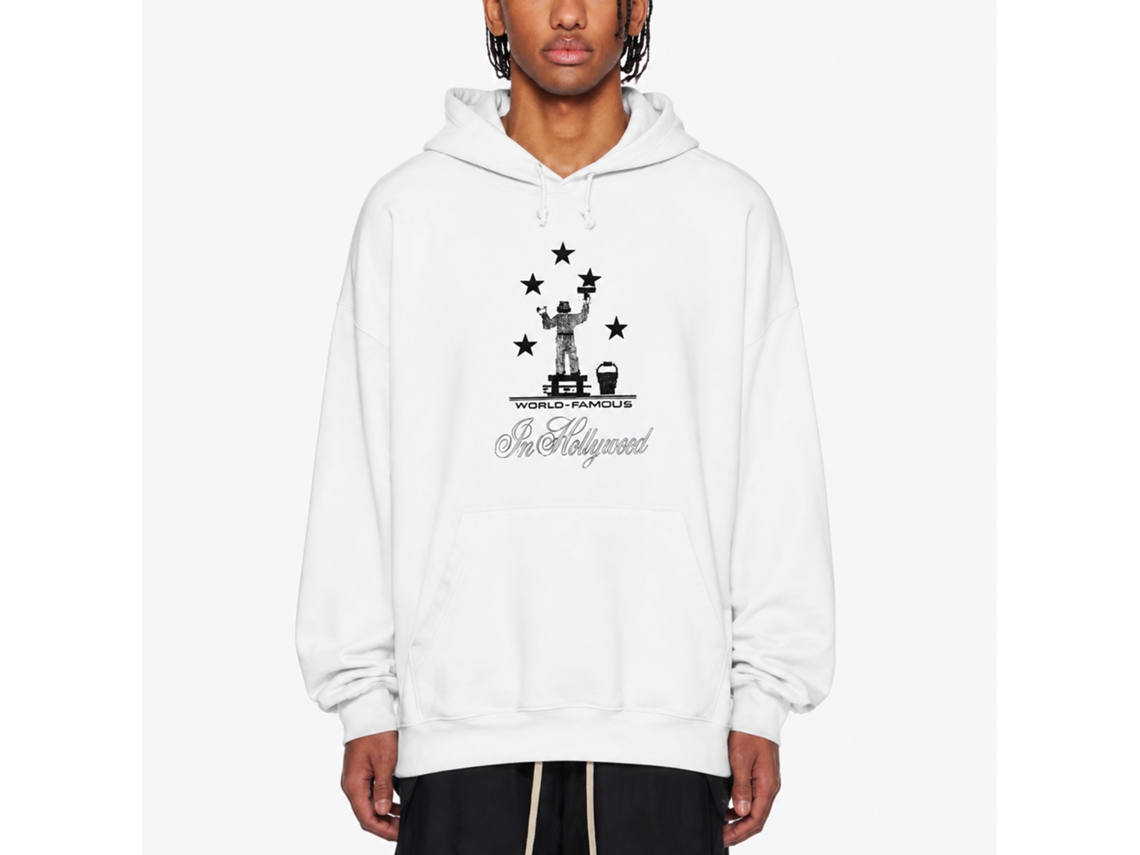 Moletom Rockinstone World Famous In Hollywood - Estilo de Designer Exclusivo