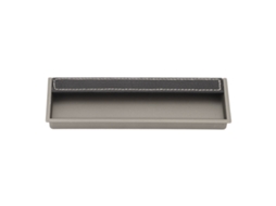 Primerox maçaneta Embutida para Armário Porta Deslizante Gaveta Preta Design Moderno Resistente