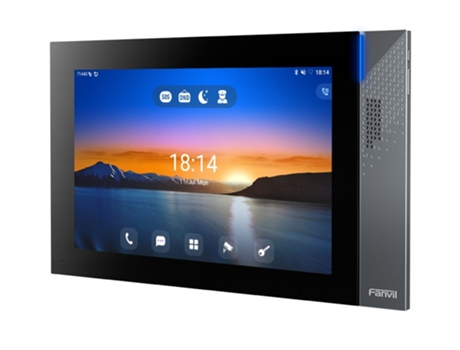 Sistema de videoporteiro I57a 25,6 cm aço inoxidável, preto Fanvil (10.1)
