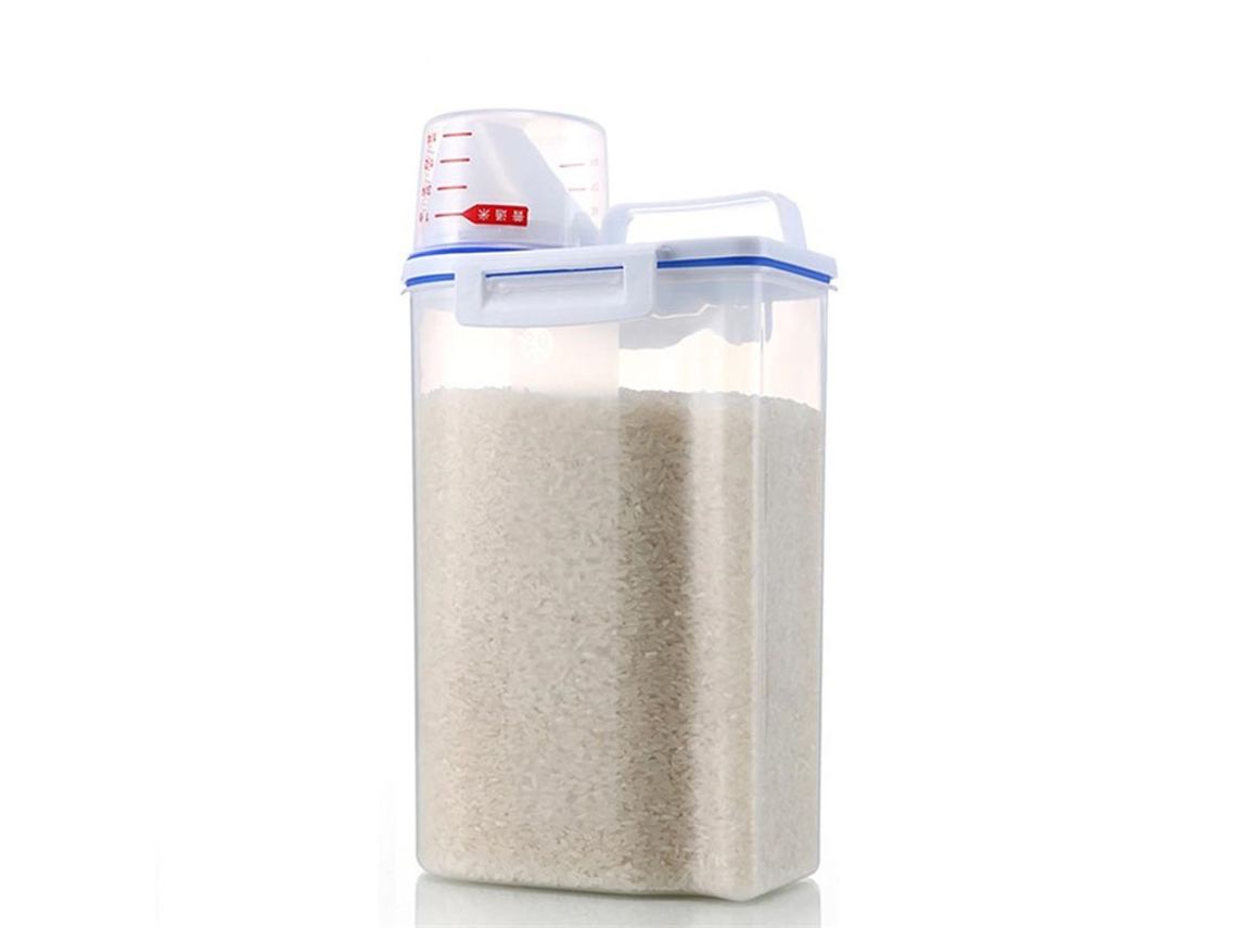 Cubo de Arroz LAXISCREED 2kg Selado com Copo Medidor