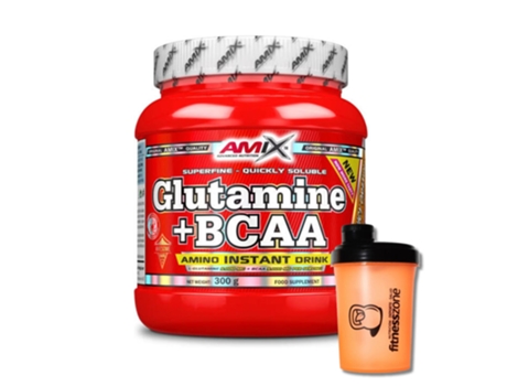 Glutamina Bcaa 300 Gr - Shaker Fitnesszone sem cola!