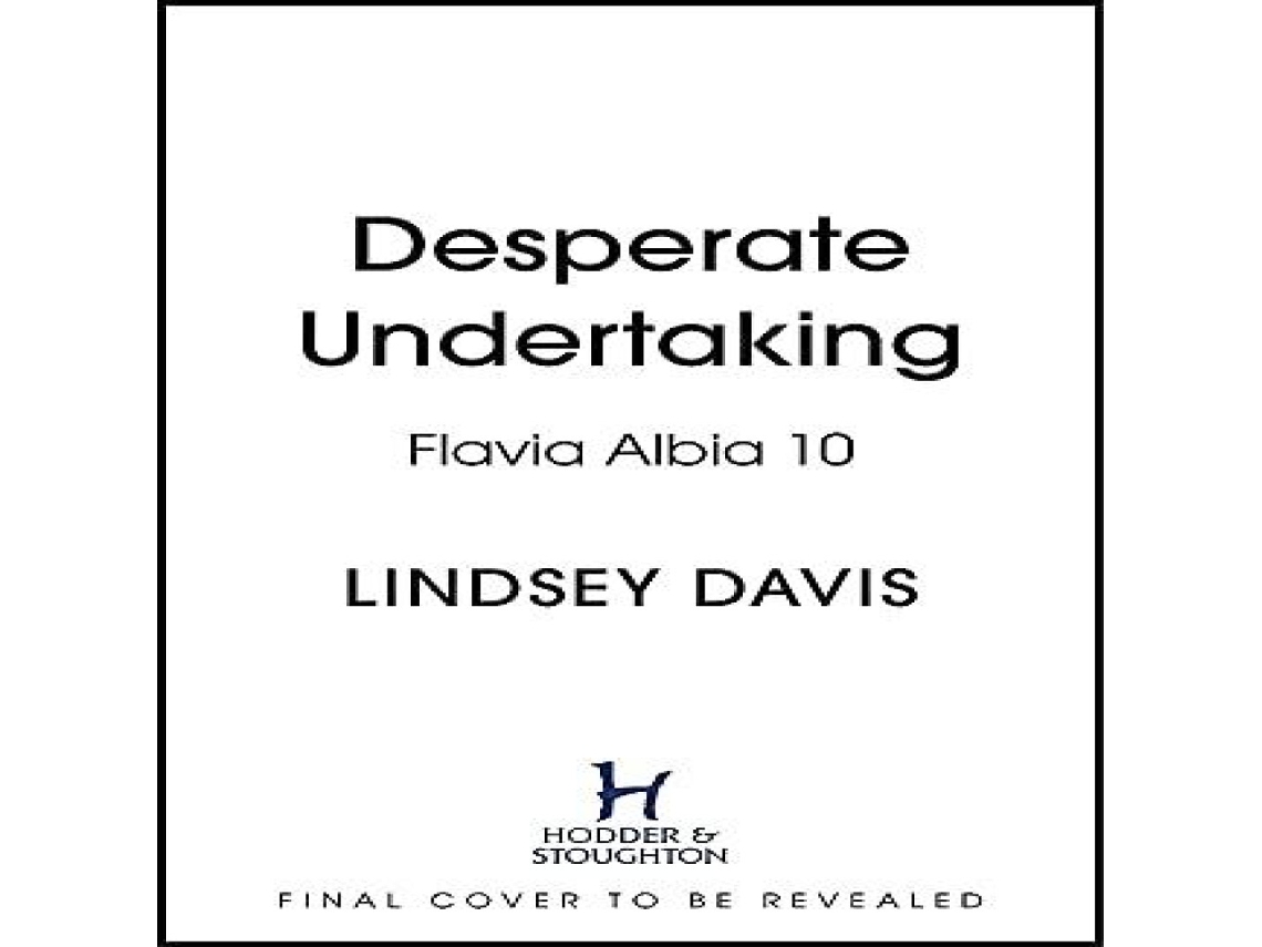 Livro Desperate Undertaking de Lindsey Davis (Inglês)