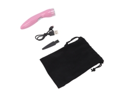 Navalhador Elétrico para Homem de Baixo Ruído com Cabeça de Aço Inoxidável Hipoalergênico Rosa 3.7v 2w | S/MARCA