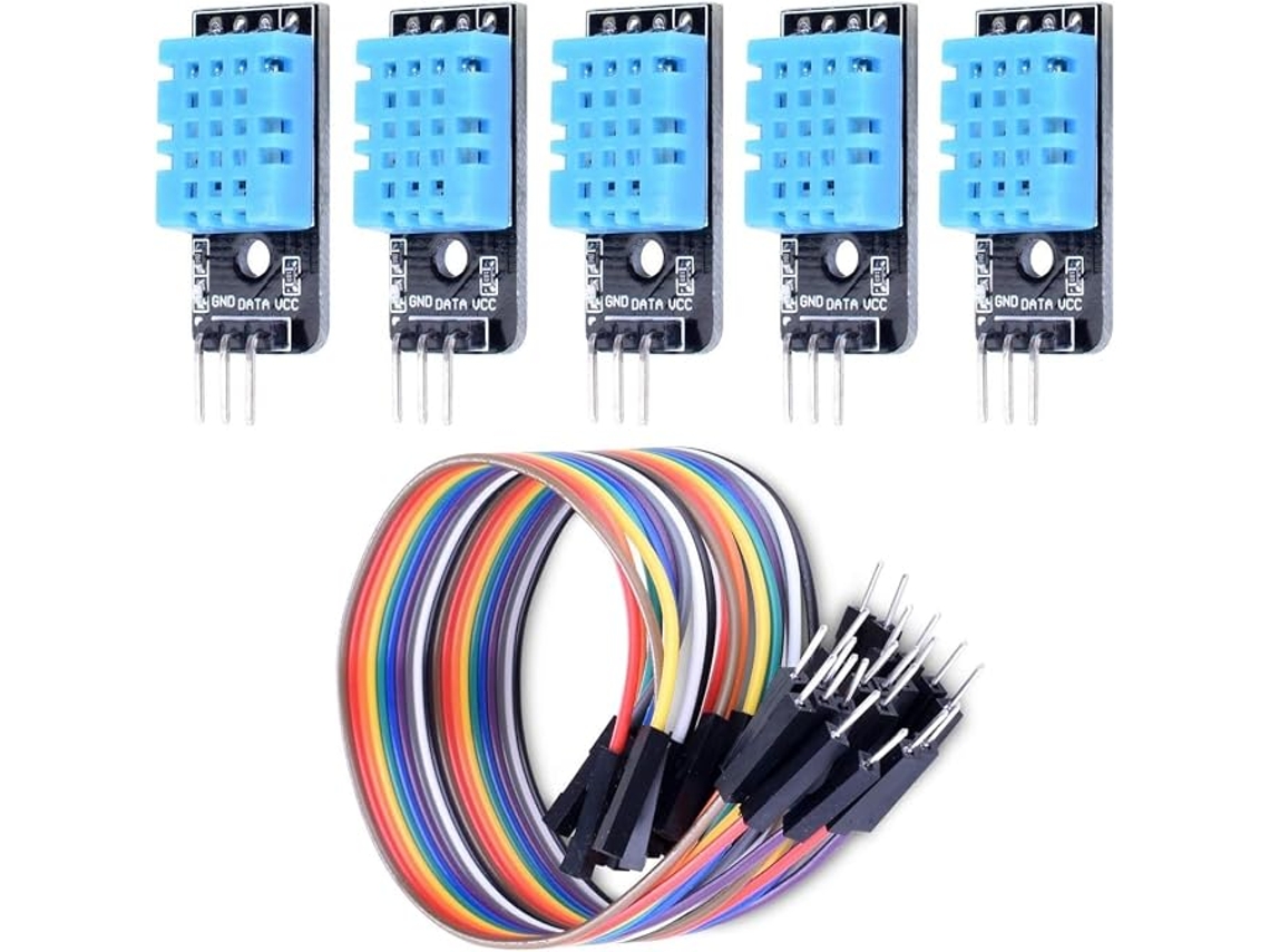 Sensor De Temperatura E Sensores De Temperatura Do Sensor De Umidade Com Cabo Compatível Com E