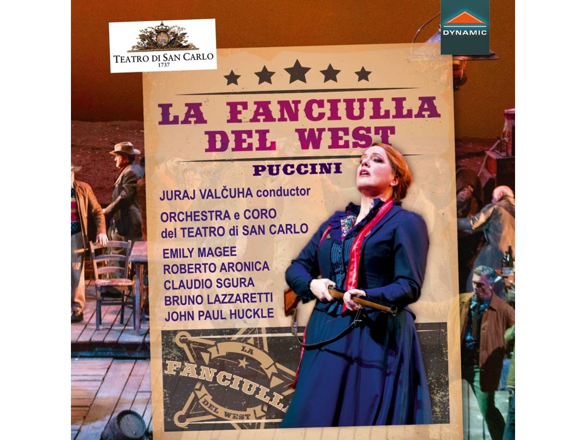 CD Magee/Aronica/Valcuha/Orch.& Cor.Teatro S.Carlo/+ - La Fanciulla del West (2CDs)