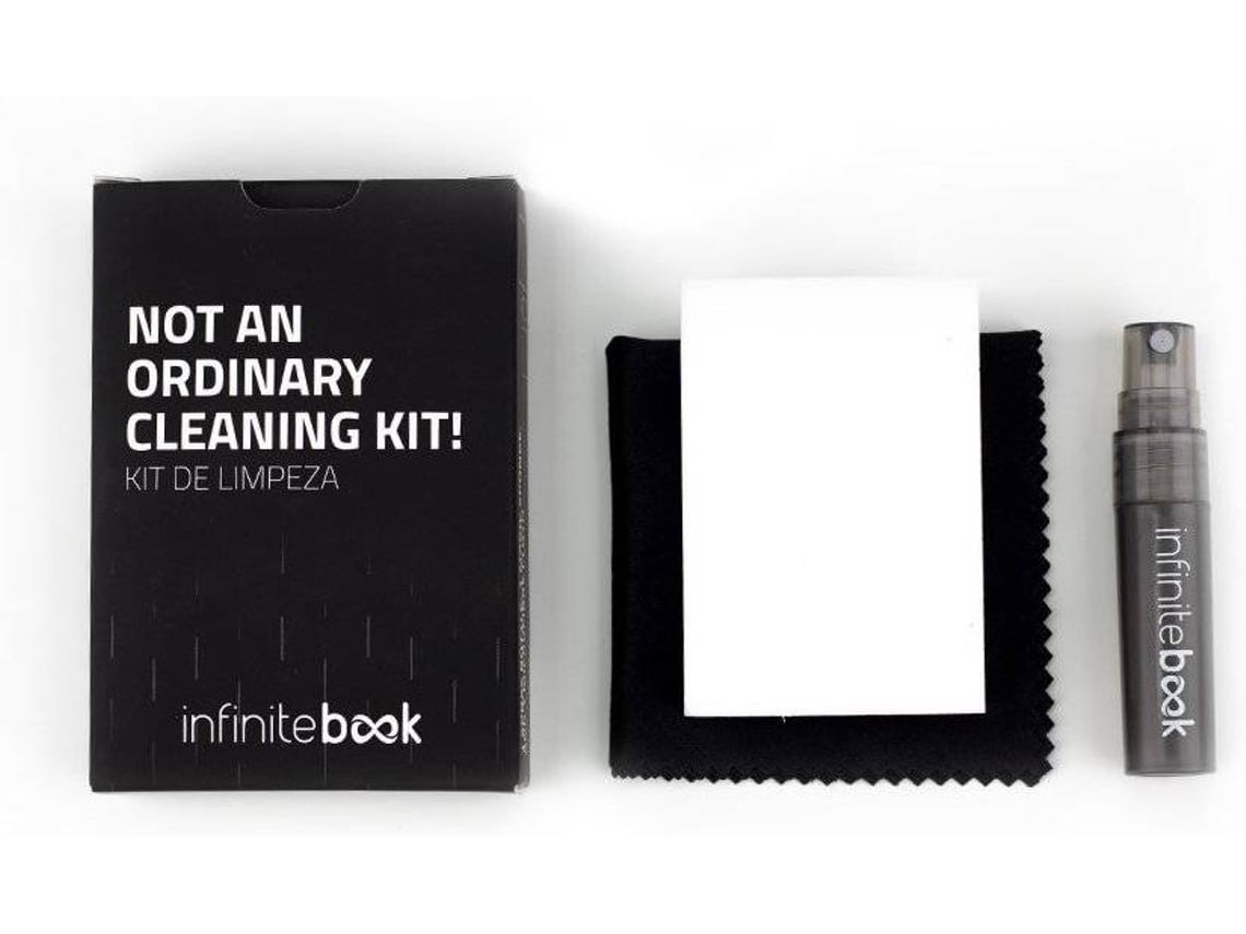 Kit de Limpeza Infinitebook (Spray Pano e Esponja)