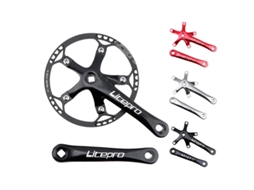 Lurelia Pedivela De Bicicleta Para Bicicleta Dobrável Liga De Alumínio 170 Mm 58t 130 Bcd 130 Mm Dobrável Compatível Shimano Sram