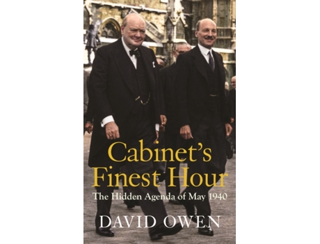 Livro cabinet's finest hour de david owen (inglês)
