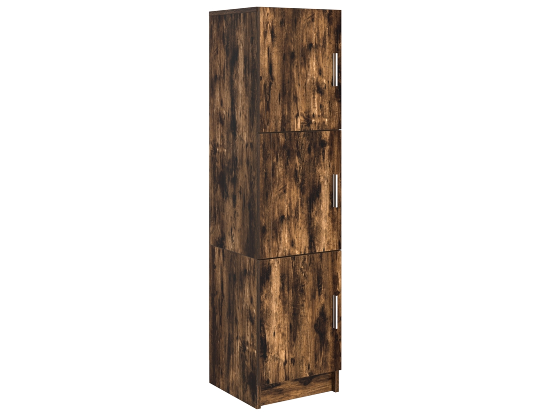 Conjunto 1 Móveis Highboard Vidaxl Castanho Derivados De Madeira (31.5 X 32 X 122.5 Cm)