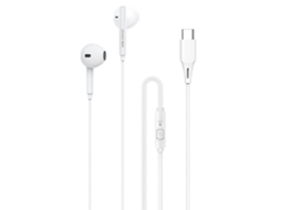 Fones de ouvido intra-auriculares estéreo Hengrongshen Awei PC 1t 1,2 m Mini